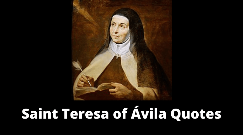 Saint Teresa of Avila quotes featured