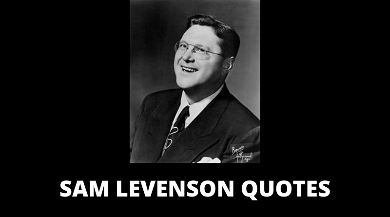 Sam Levenson quotes featured