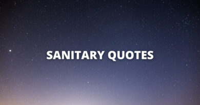 Sanitary quotes featured