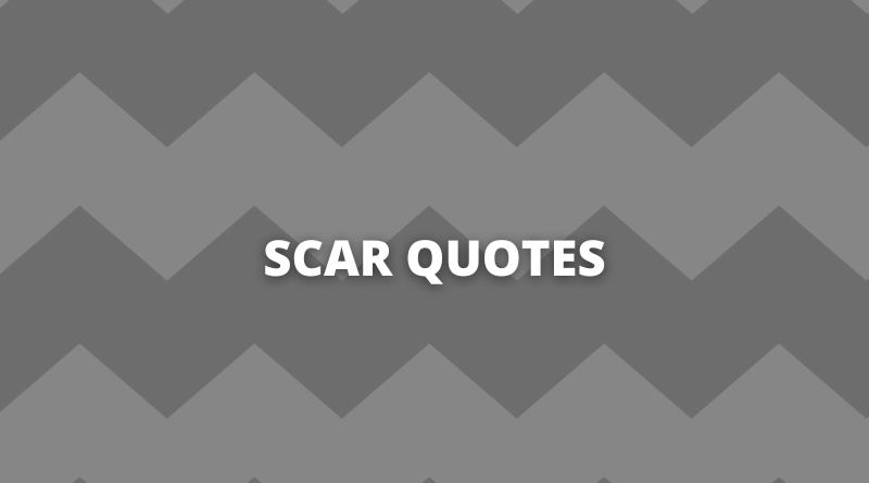 Scar quotes featured