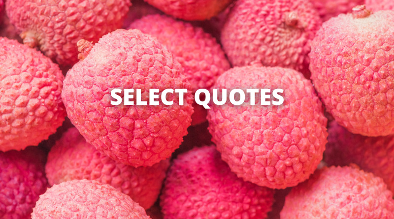 Select quotes featured
