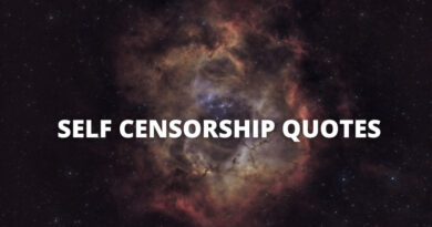 Self Censorship quotes featured