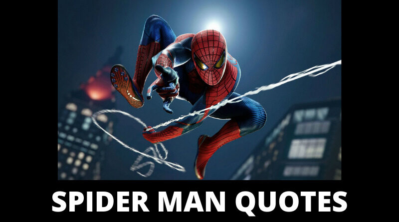 Inspirational Spider Man Quotes & Sayings Peter Parker, Love