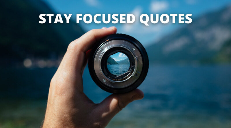 Stay Focused Quotes featured