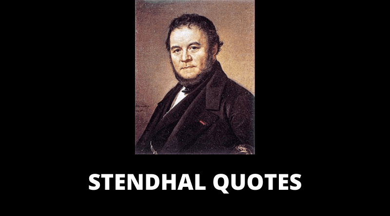 Stendhal quotes featured