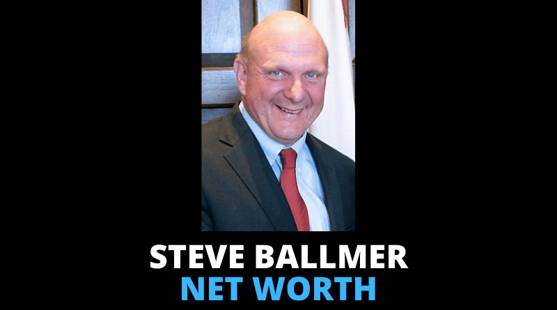 Steve Ballmer net worth featured