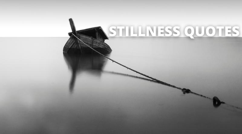 Stillness Quotes Featured