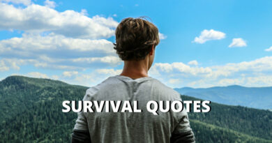 Survival Quotes featured