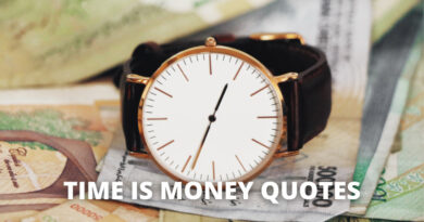 TIME IS MONEY QUOTES featured