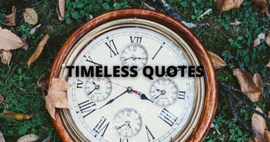 TIMELESS QUOTES FEATURED