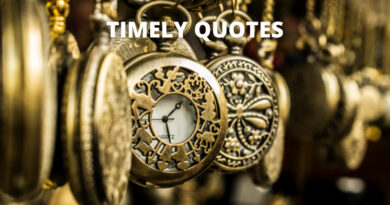 TIMELY QUOTES featured