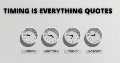 TIMING IS EVERYTHING QUOTES FEATURED