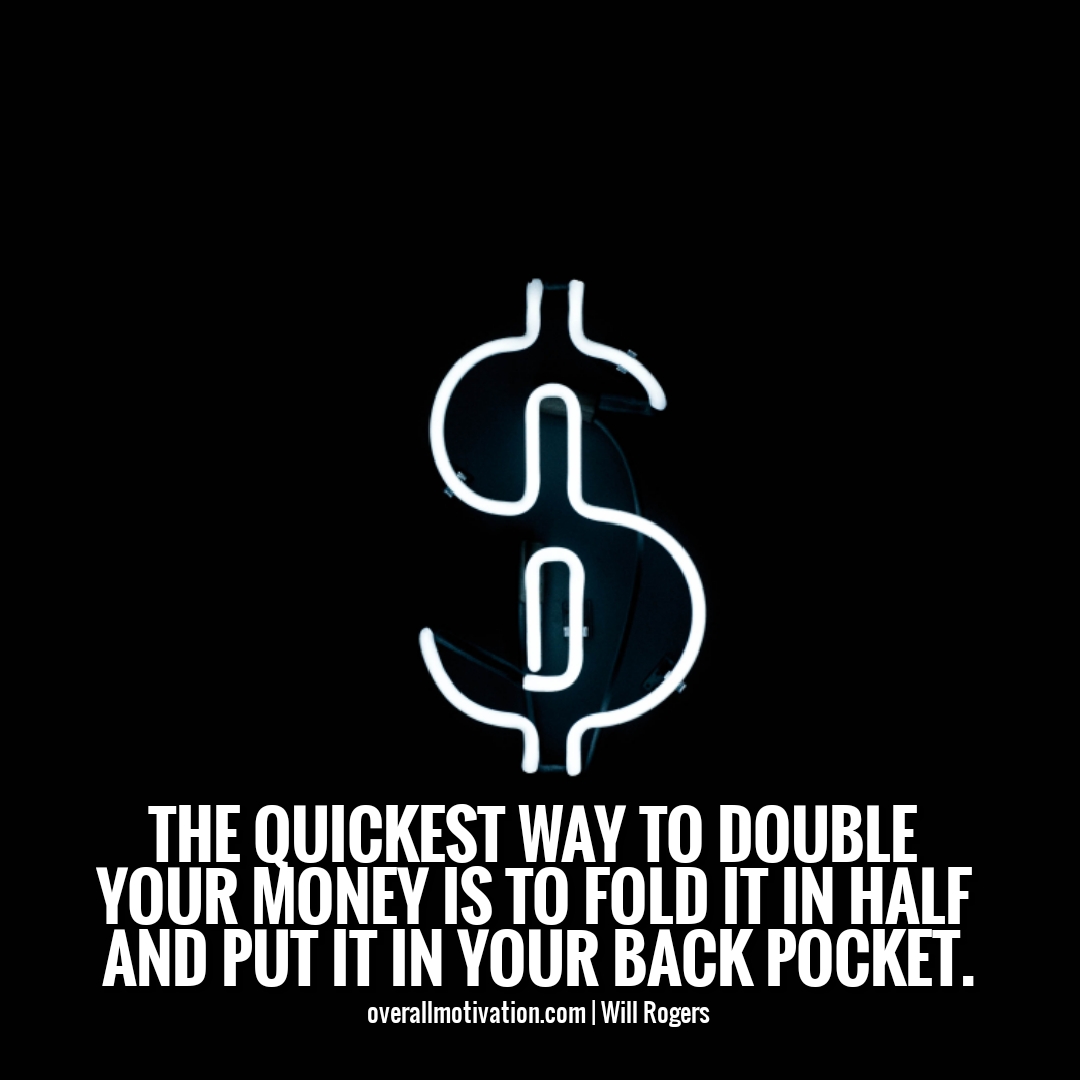 The quickest way to double your income