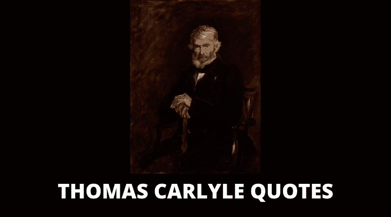 Motivational Thomas Carlyle Quotes