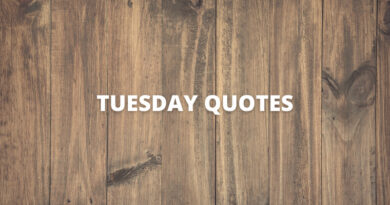 Tuesday quotes featured