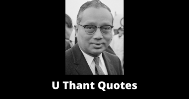U Thant Quotes featured
