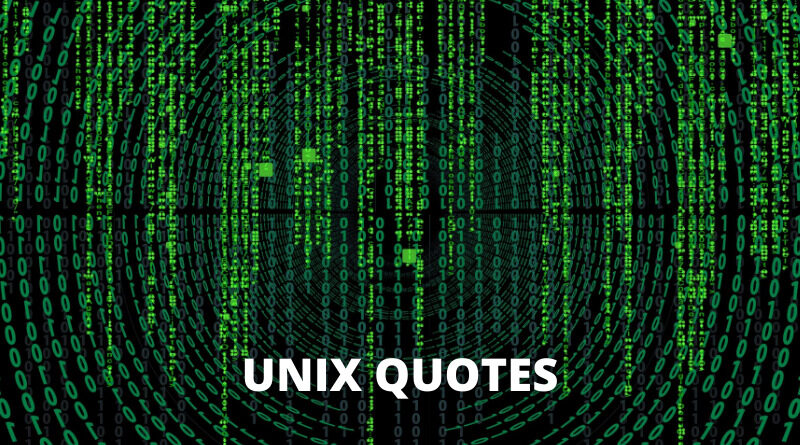 UNIX Quotes featured