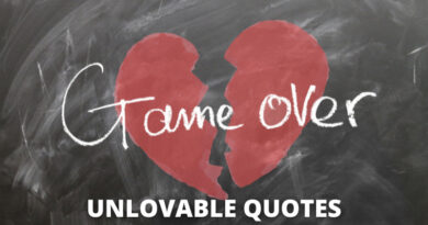 Unlovable Quotes featured