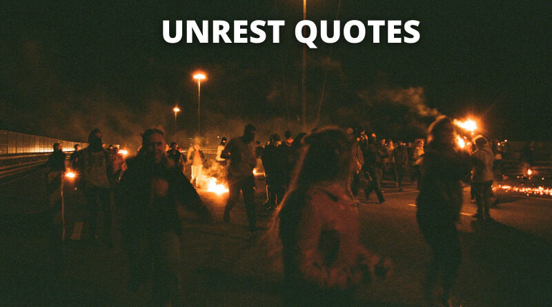 Unrest Quotes featured