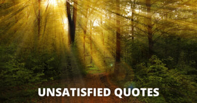 Unsatisfied quotes featured
