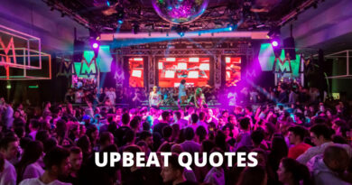 Upbeat quotes featured