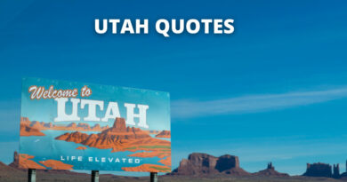 Utah quotes featured