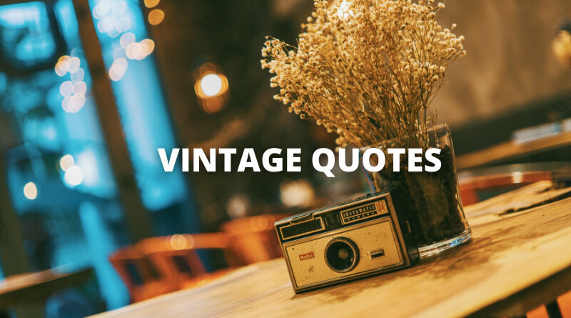 Vintage Quotes featured