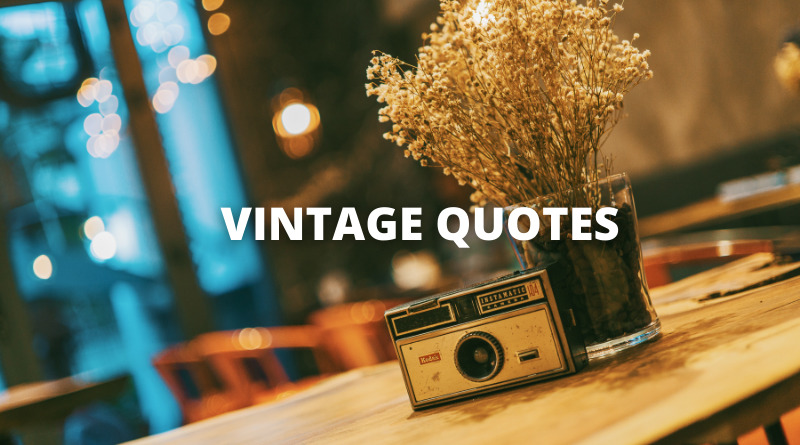 Vintage Quotes featured