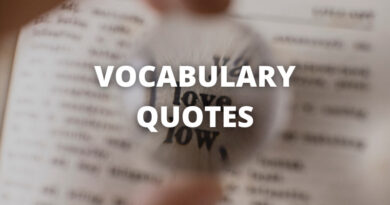 Vocabulary Quotes featured