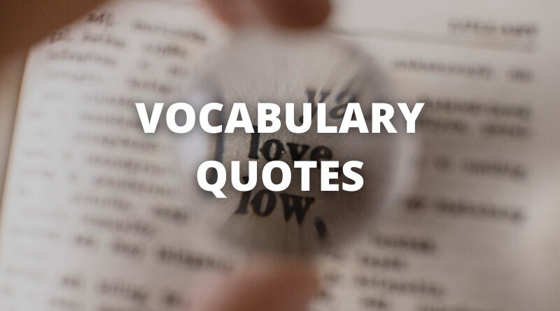 Vocabulary Quotes featured
