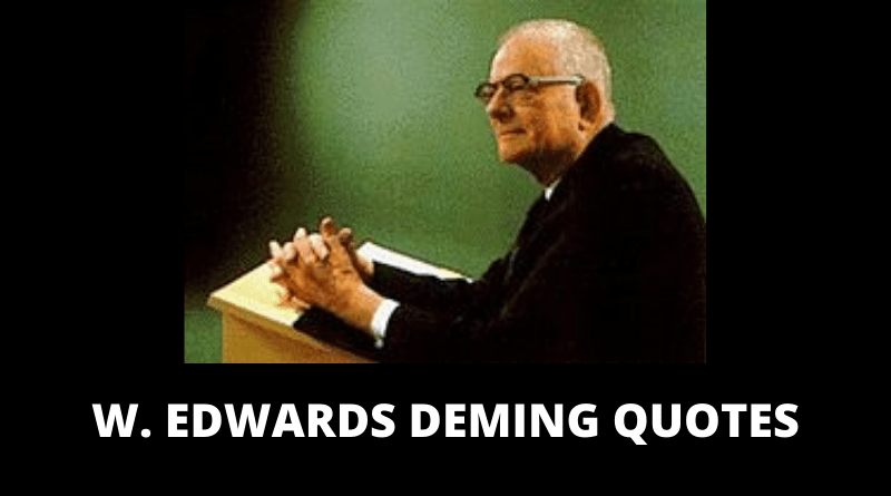 W Edwards Deming quotes featured
