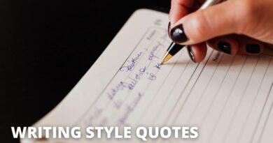 WRITING STYLE QUOTES featured