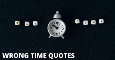 WRONG TIME QUOTES featured