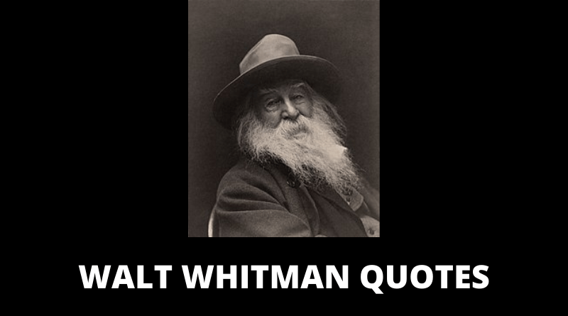 Walt Whitman quotes featured