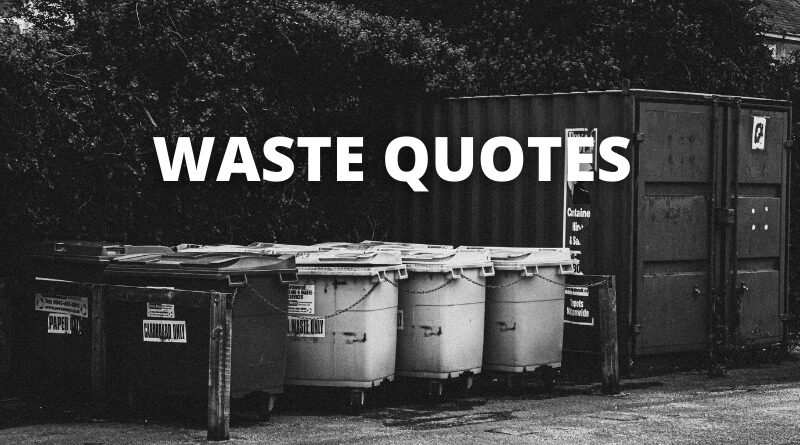 Waste Quotes featured