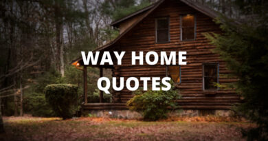 Way Home Quotes featured