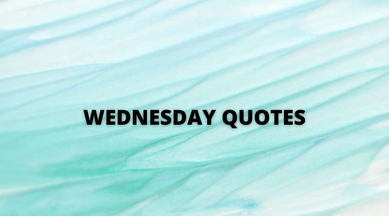 Wednesday quotes featured