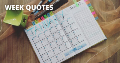 Week Quotes featured