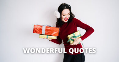 Wonderful Quotes fEATURED
