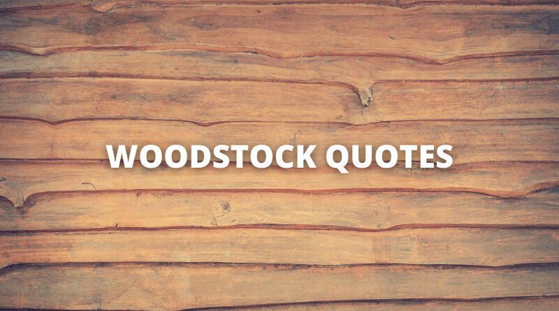 Woodstock Quotes Featured