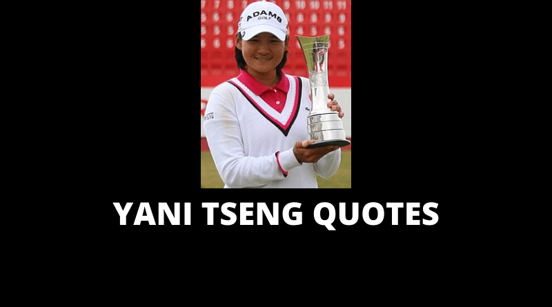 Yani Tseng Quotes featured