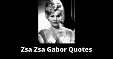 Zsa Zsa Gabor Quotes featured