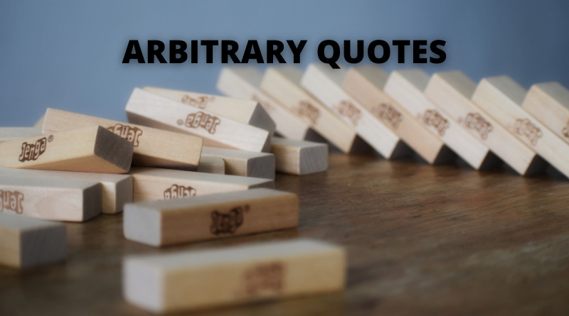 arbitrary quotes featured