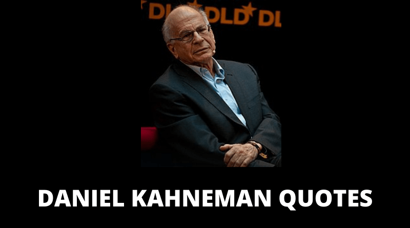 daniel Kahneman quotes featured