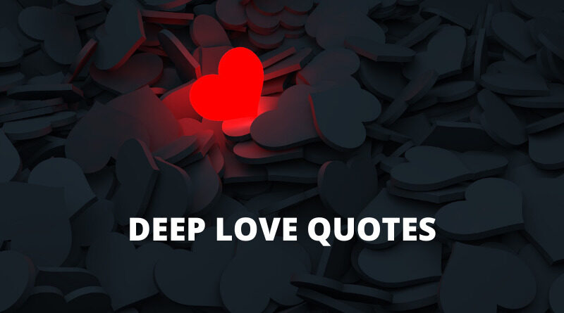 deep love quotes featured