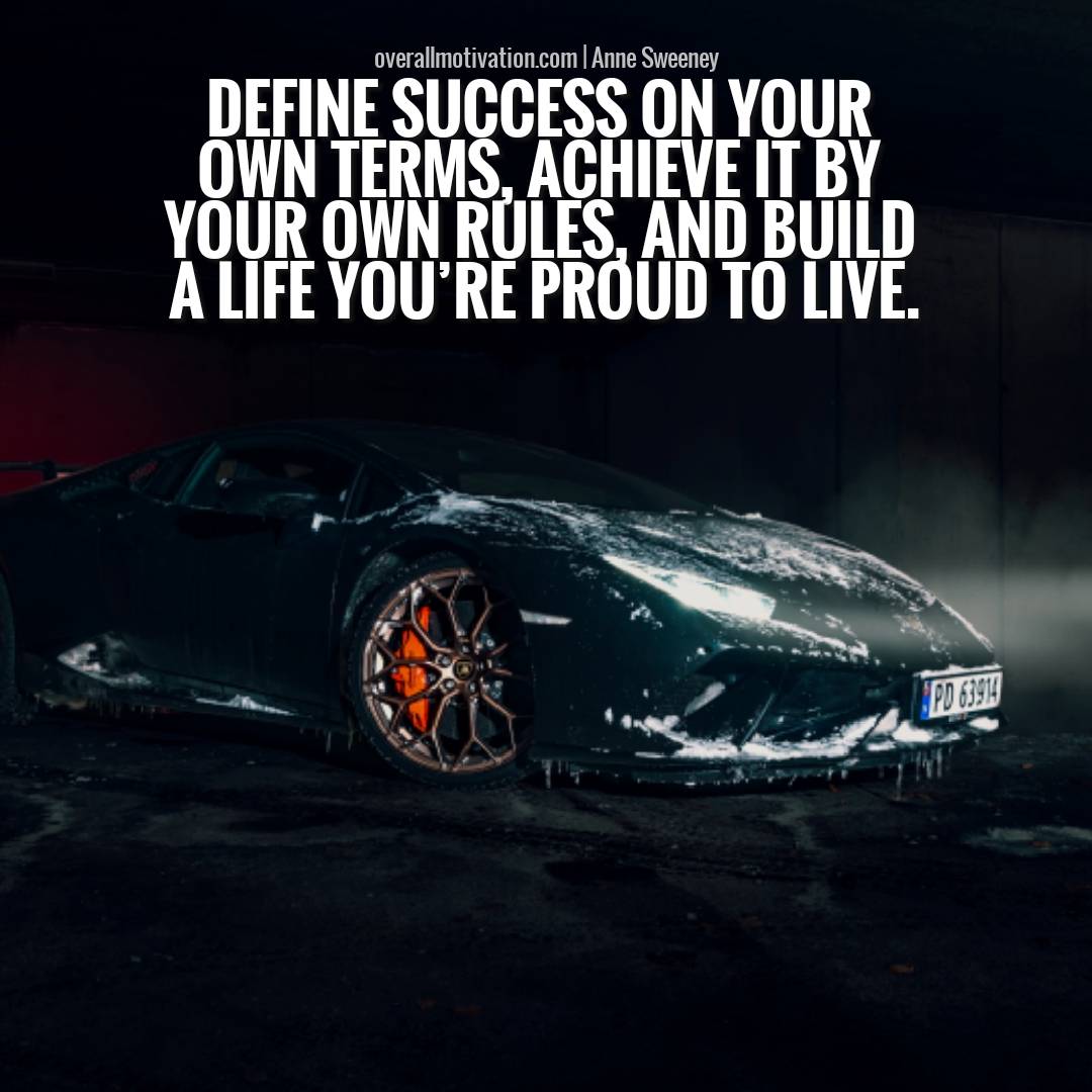 define success on your own terms