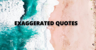 exaggerated quotes featured
