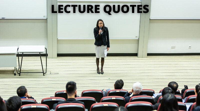 lecture quotes featured