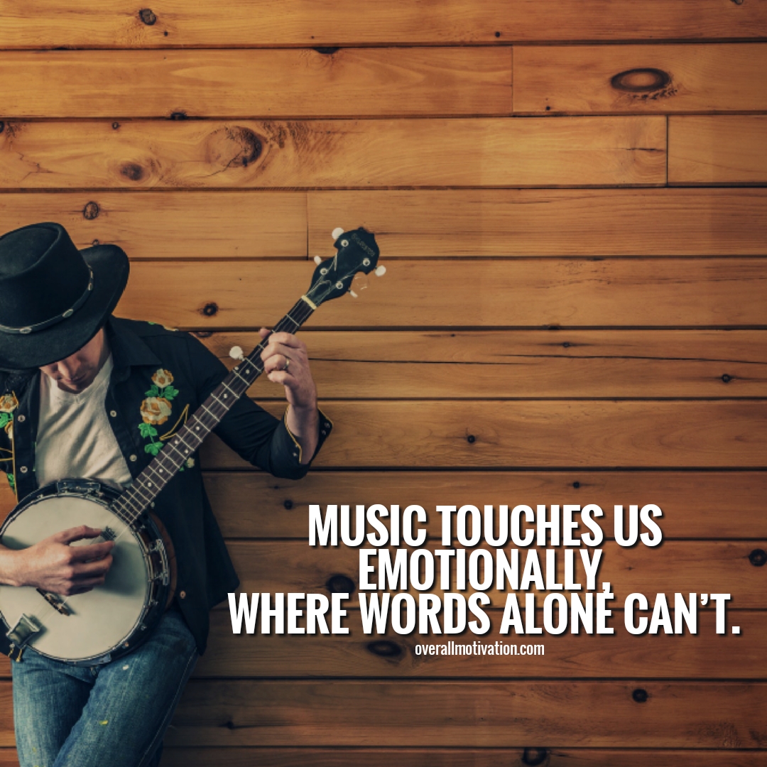 music touches us emotionally