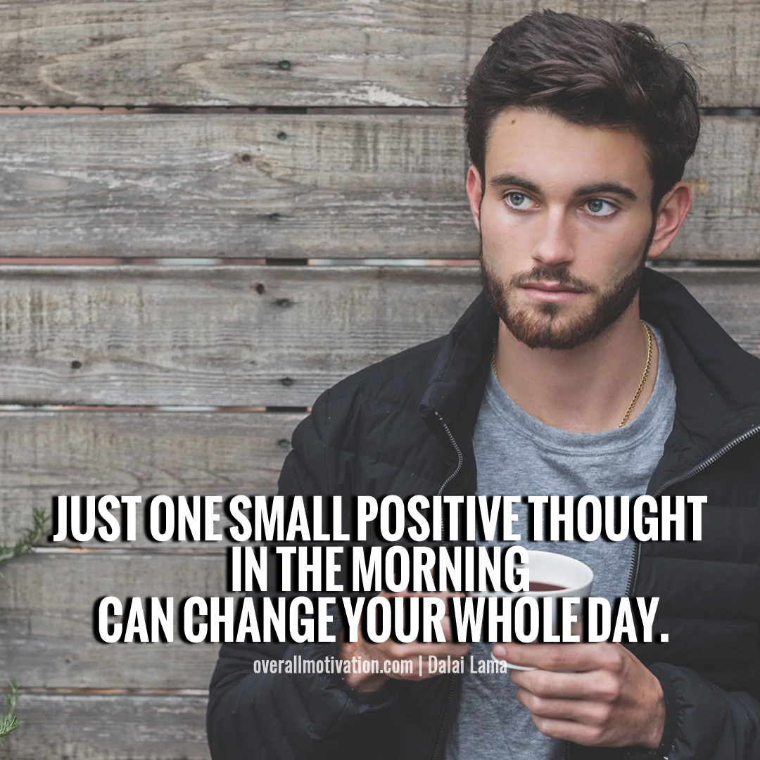 one positive thought